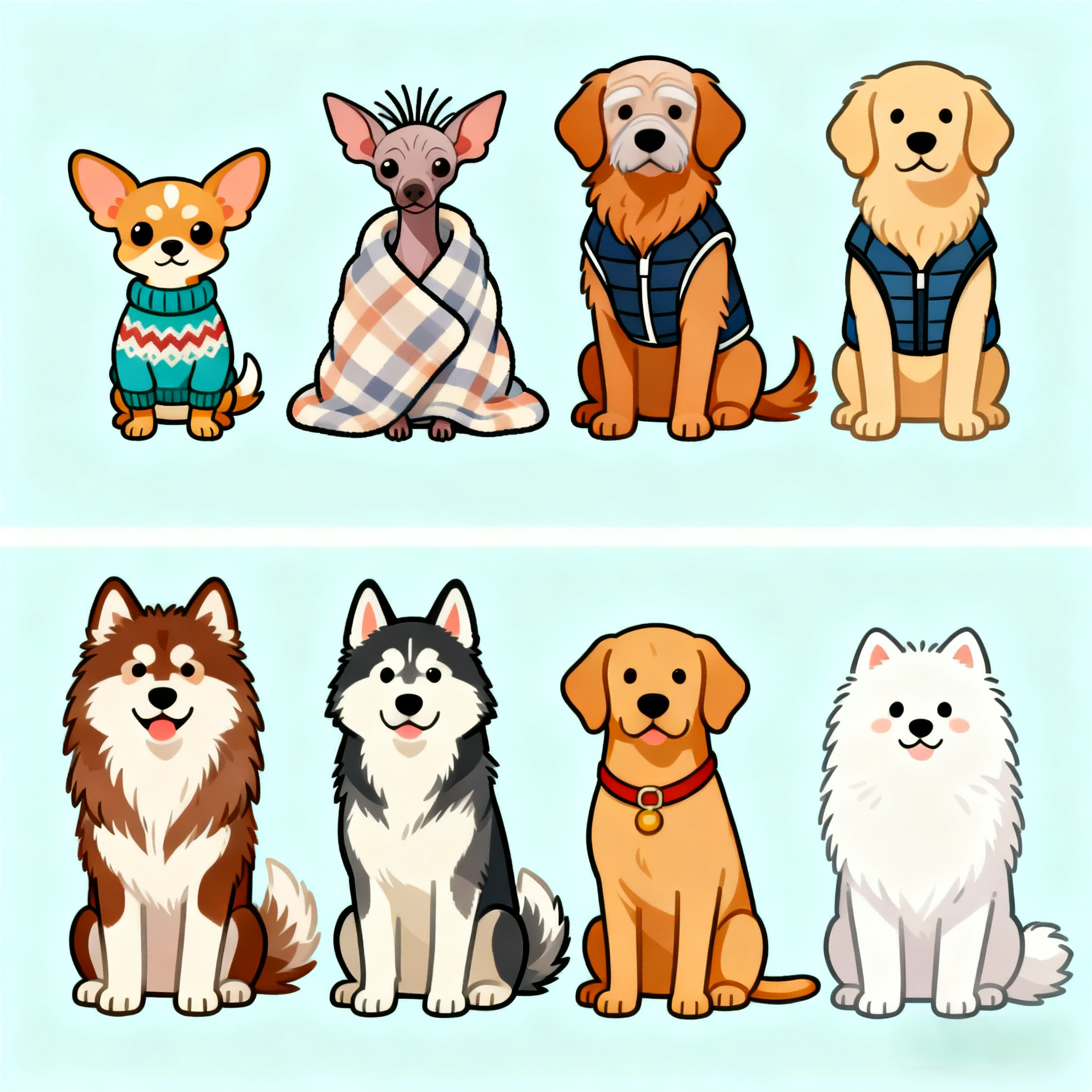 冬季狗狗穿衣指南 (1)(1)