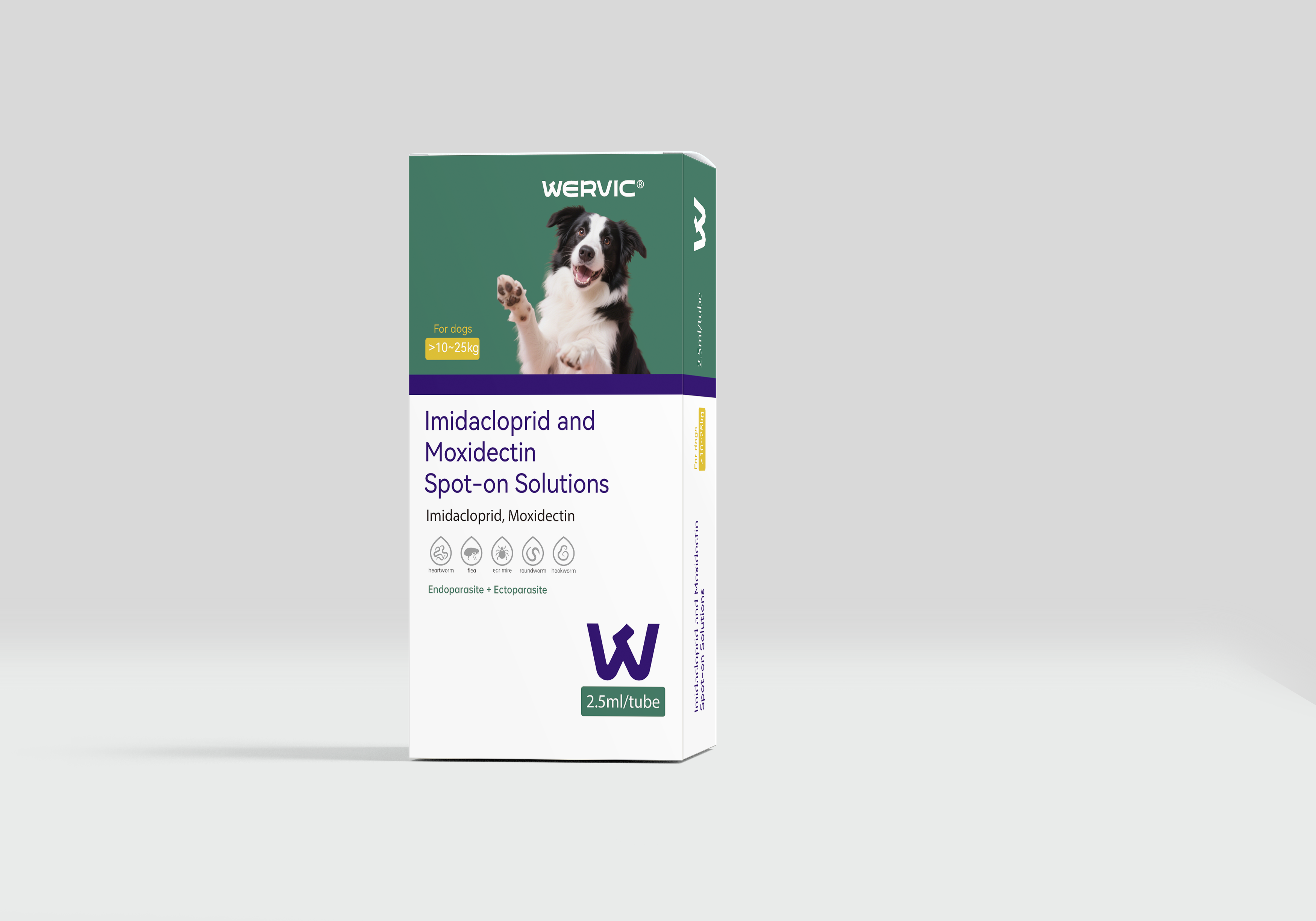 Imidacloprid and Moxidectin Spot-on Solutions for Dogs