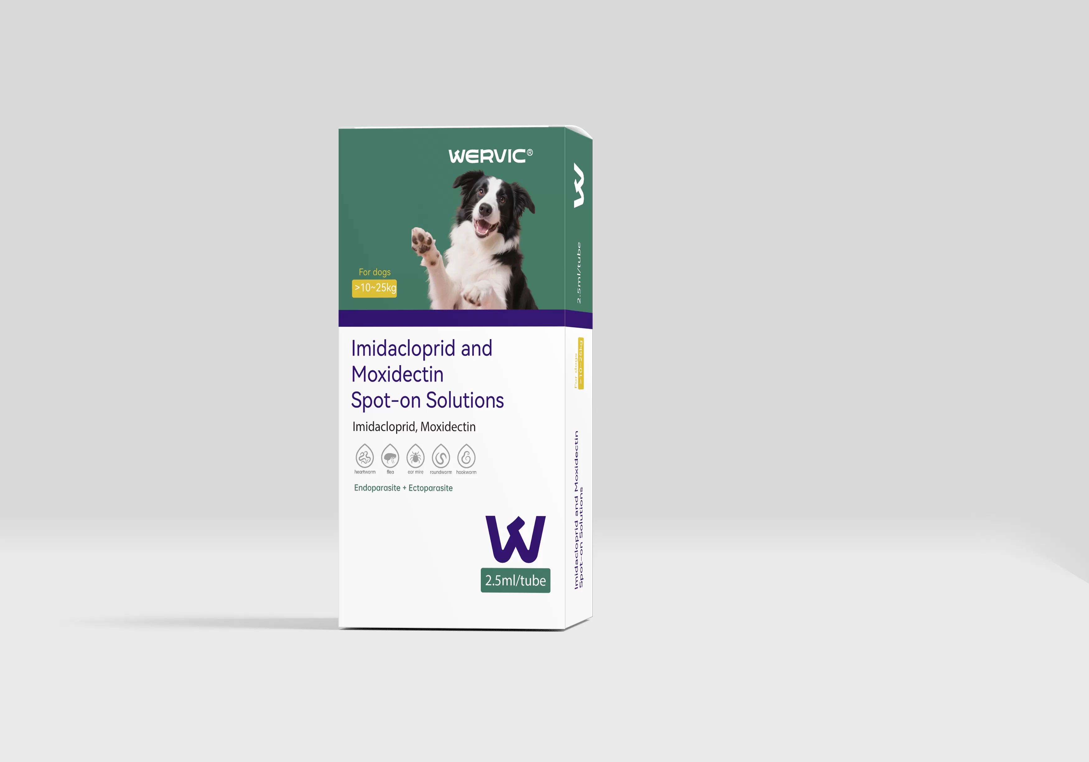 Imidacloprid and Moxidectin Spot-on Solutions for Dogs